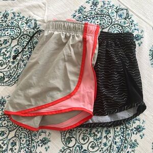 2 pair of Nike running shorts